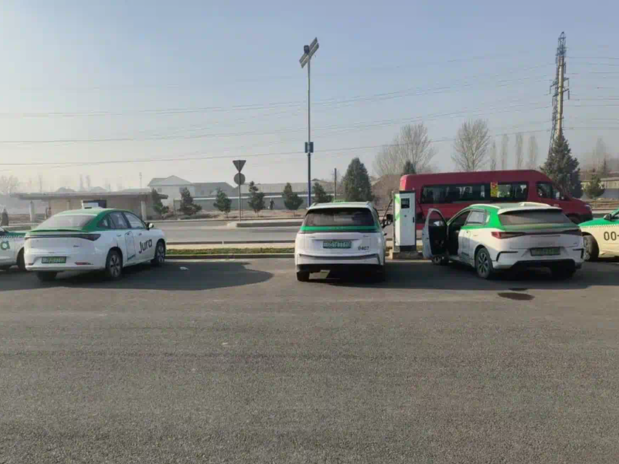 Kazakhstan Fast EV Charging Station