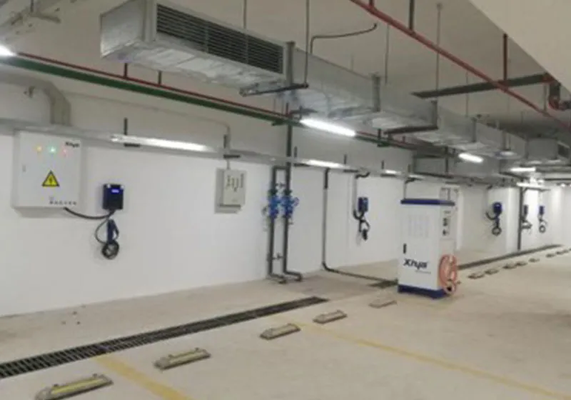 Guangzhou tower EV charging project