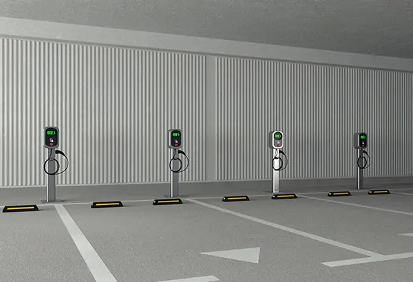 Private installation or public parking