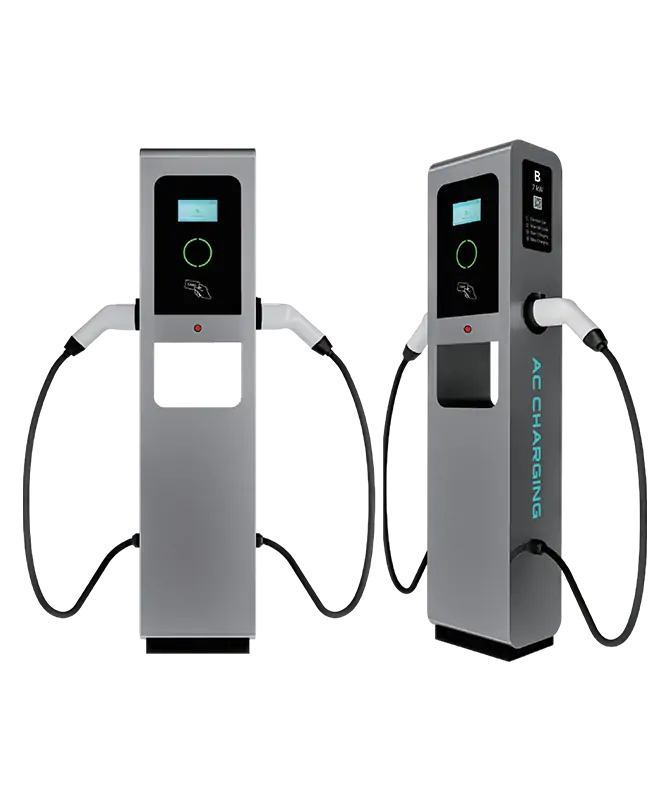 14/22/44KW AC Charger with dual guns
